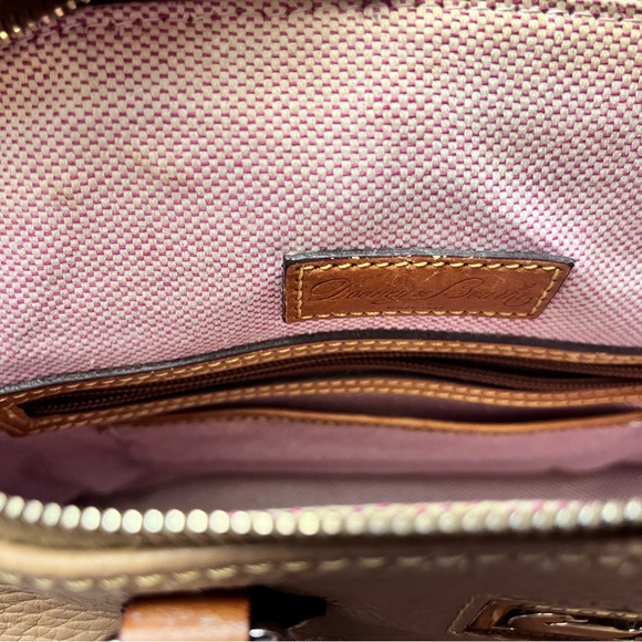 Dooney & Bourke Dillen 2 Pocket Leather Satchel - Picture 16 of 16